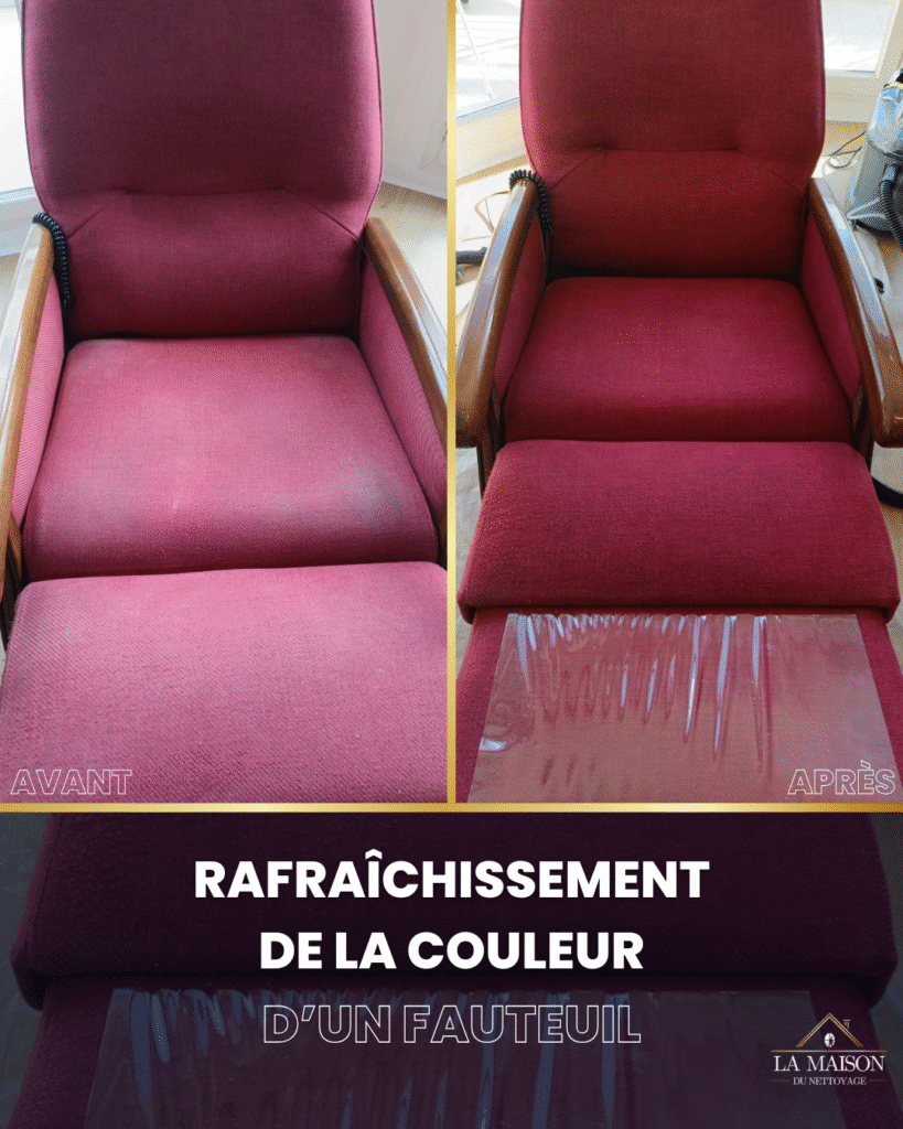 Nettoyage de fauteuil
