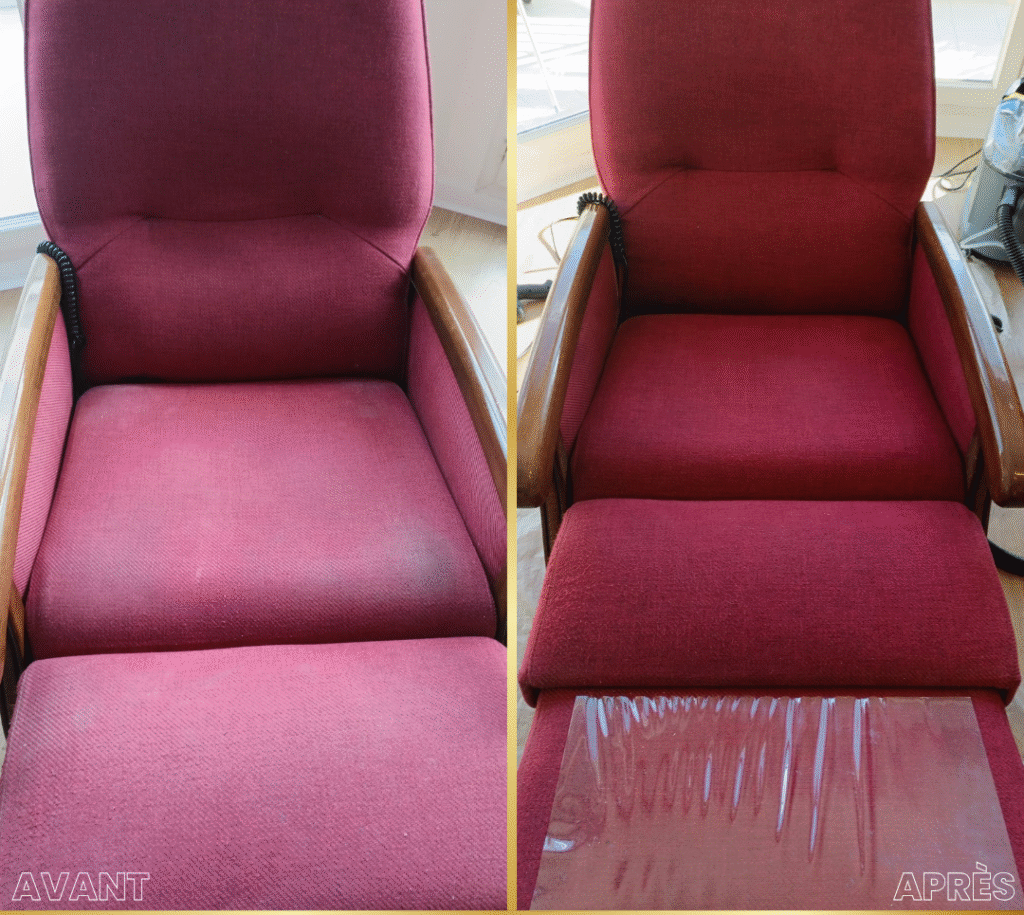 Nettoyage de fauteuil
