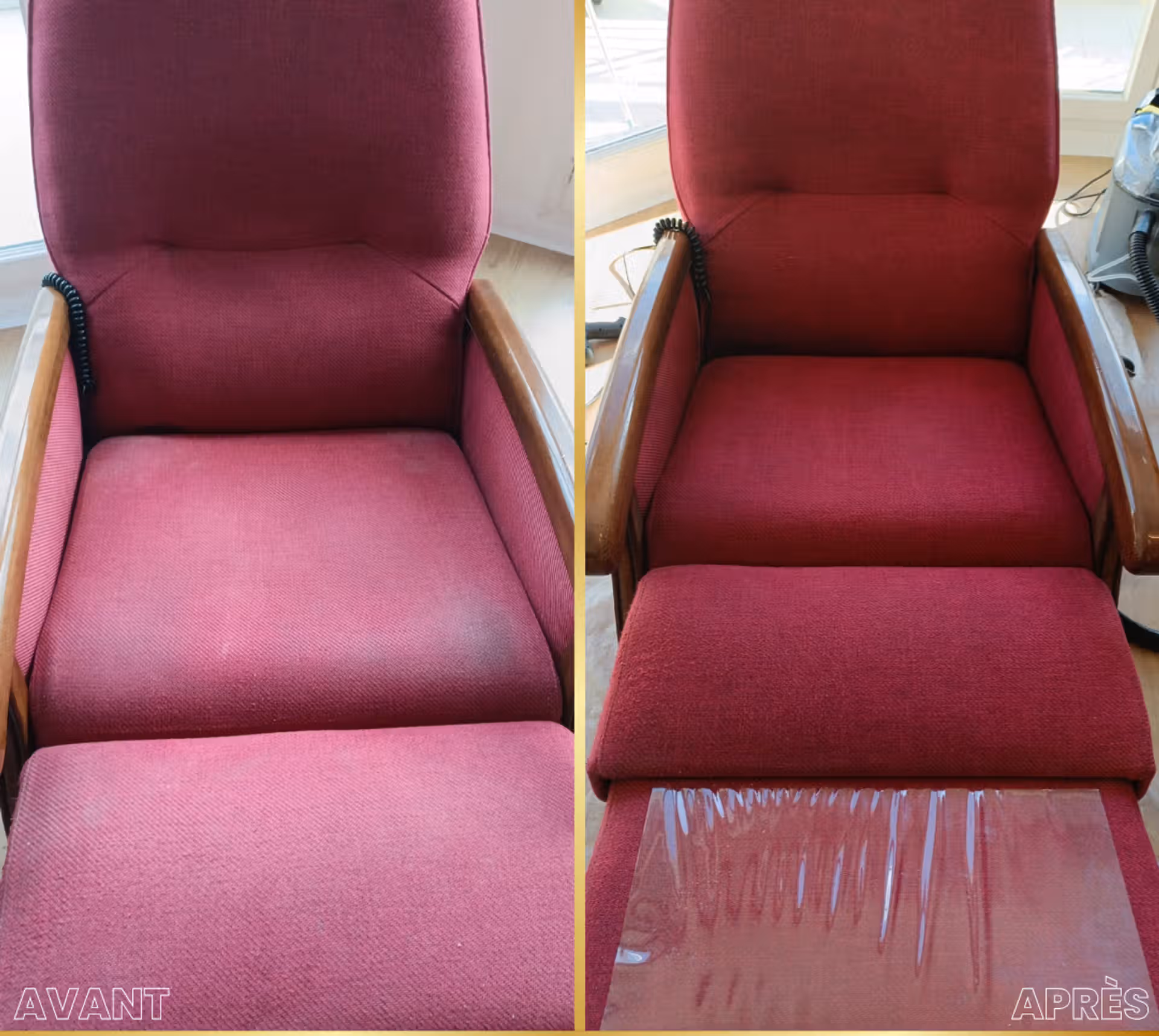 Nettoyage de fauteuil