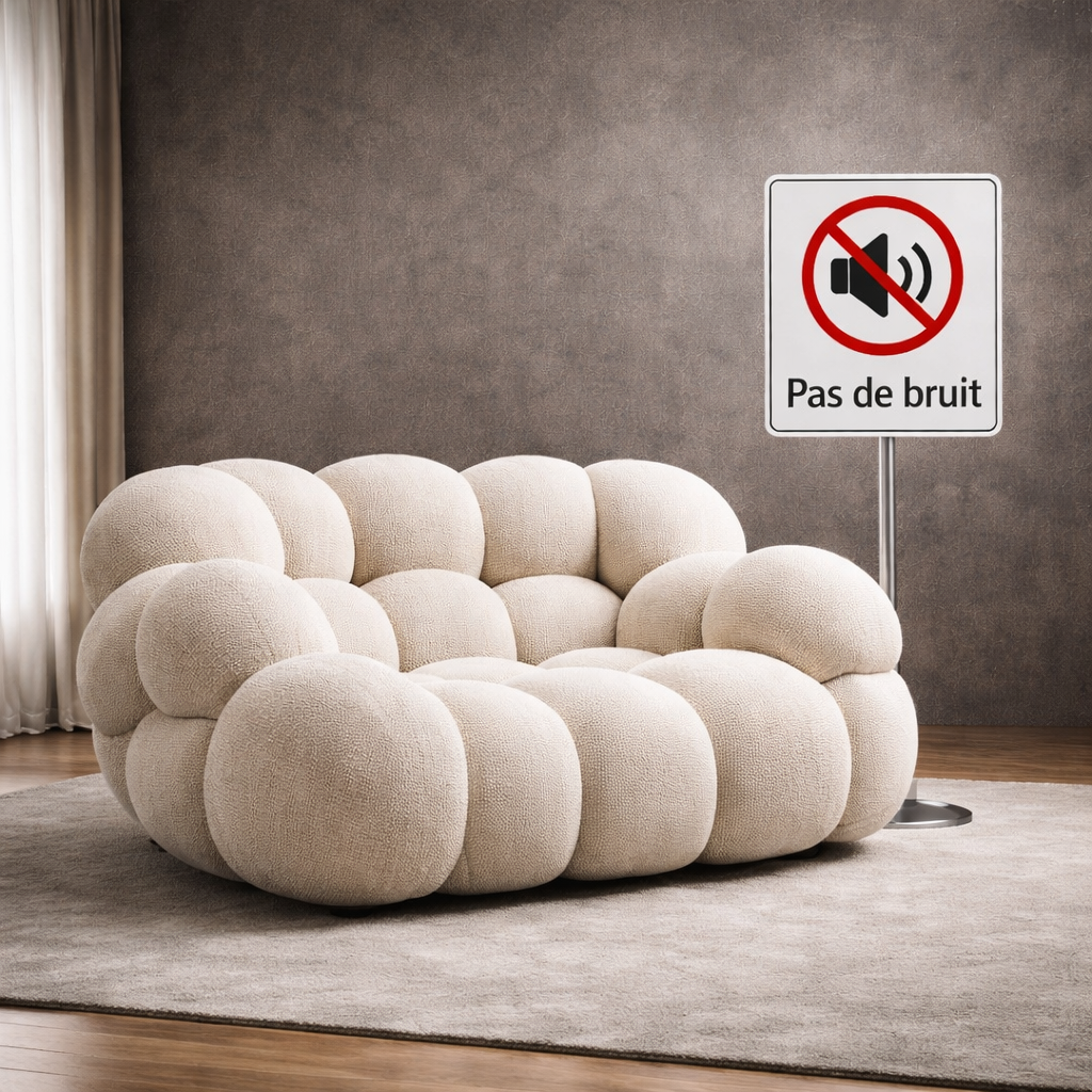 canapé nettoyage bruit
